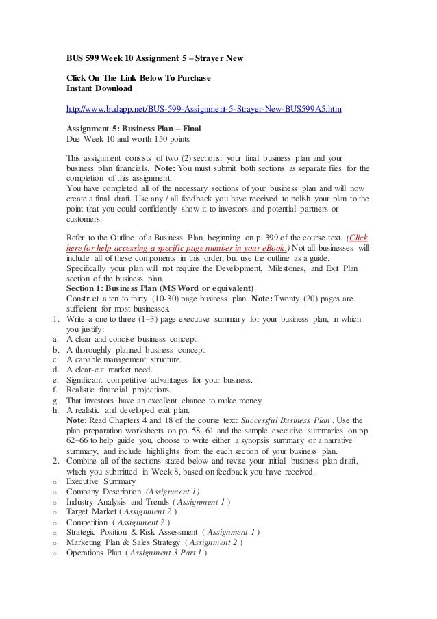 Essay on bus 599 week 10 bus599 week 10 03 picture