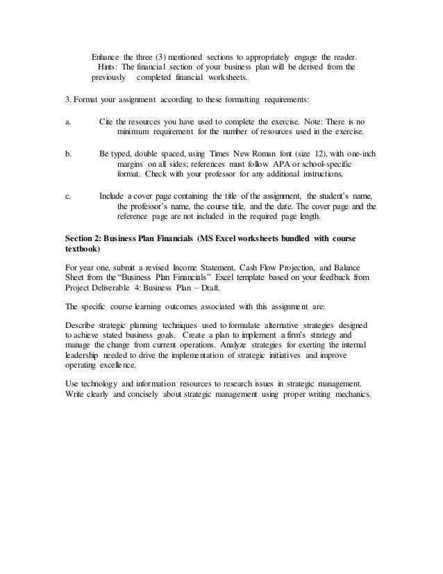 Bus 599 week 10 project deliverable 6 strayer new essay 08 image