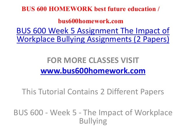 Essay bus 600 homework real educationbus600homeworkcom 03 picture