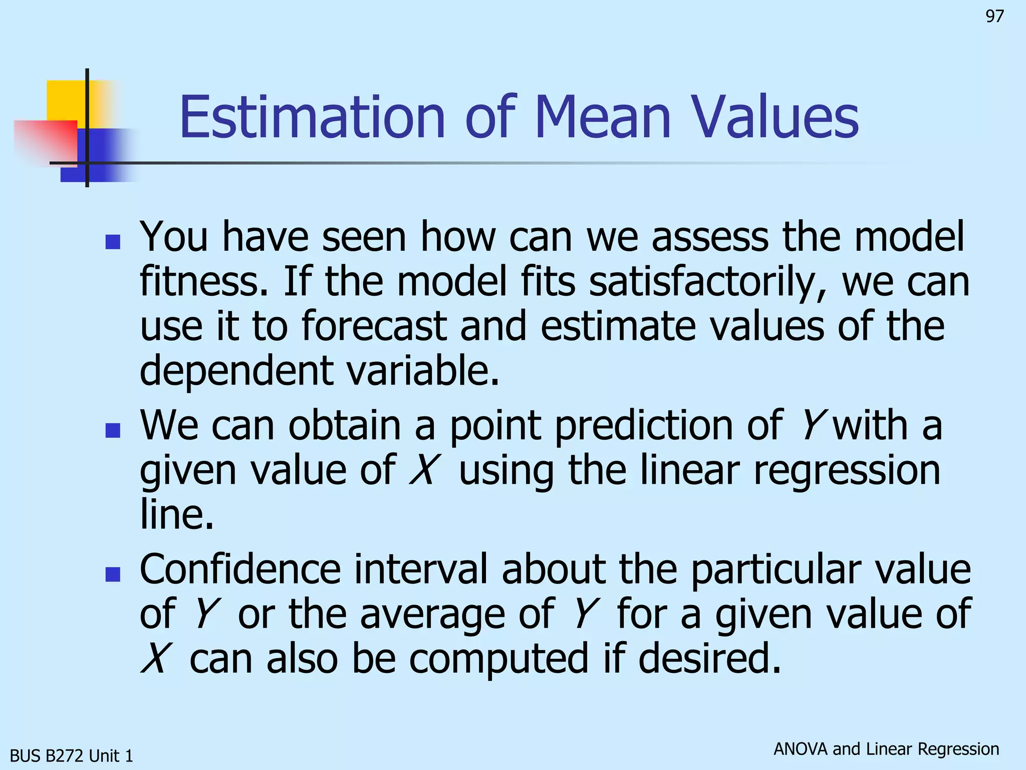 BUS B272 Unit 1Exercise 3	Consider the data of Exercise 2 about the level of air pollution at Kwun Tong and the total number of consultations that relate to respiratory diseases in a public clinic in the area. Test at the 5% level of significance to determine whether level of air pollution and the total number of consultations are positively linearly related.