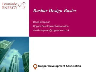 Busbar Design Basics 