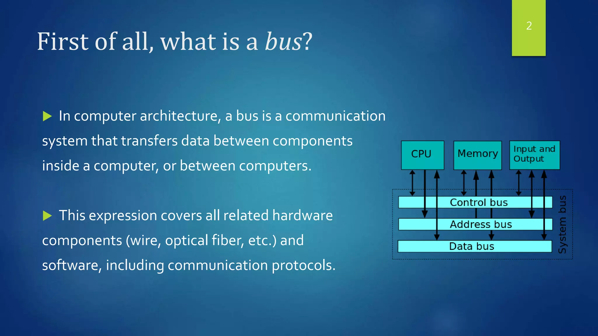 Bus Based Multiprocessors v2 | PPTX