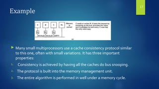 Bus Based Multiprocessors v2 | PPTX