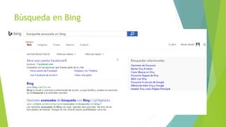 Búsqueda en Bing
 