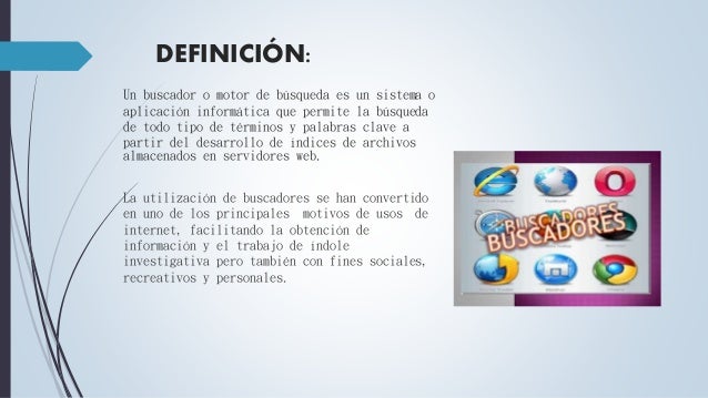 Buscadores de