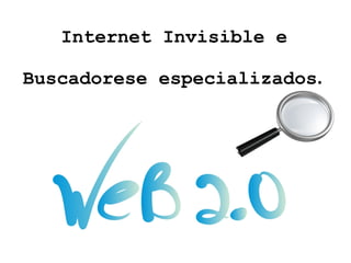 Buscadores no entorno da Web 2.0