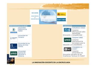 LA INNOVACIÓN DOCENTE EN LA ENCRUCIJADA