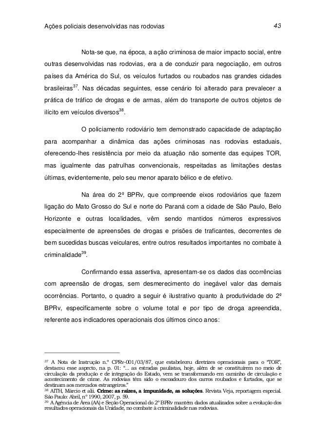 Crime organizado monografia