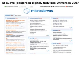 El nuevo (des)orden digital. Netvibes Universes 2007 