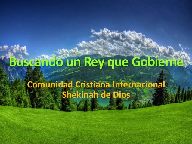 Buscando Un Rey Que Gobierne