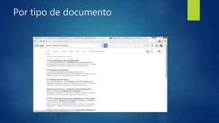 Por tipo de documento