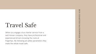 Reasons: Why Bus Charter Is A Good Service?