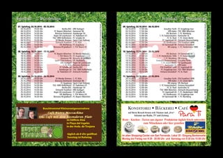 HerzlicHen GlückwunscH 
zum GeburtstaG im OktOber 
sOldO 
sandra marty 
ninO FrancescO durstecke 
sylvia buscHHüter 
wünscHt eucH und allen anderen 
die buscHtrOmmel Gran canaria 
46 Buschtrommel 266 Buschtrommel 266 47 
 