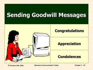 Sending Goodwill Messages Congratulations Appreciation Condolences 
