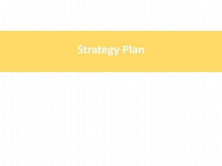 Strategy Plan
 