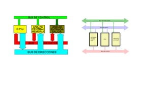 Bus de datos, dirección y control