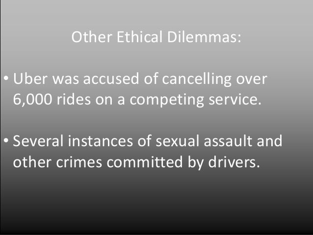 How can Uber regulate its business ethics?