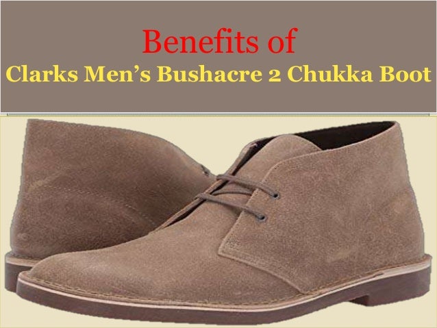 clarks men's bushacre 2 chukka boot