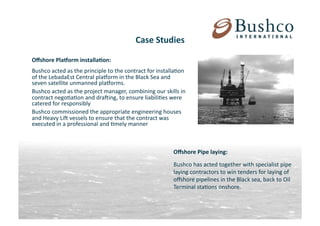 !%8-(C0915-8(

(J68/"*-(),%K"*#(5&80%,,%7"&H(
#I-153(#&3$"'#&1#$5"#.%)03).*"#$(#$5"#3(0$%&3$#:(%#)01$&**&<(0#
 (:#$5"#P">&'&61$#L"0$%&*#.*&Z(%/#)0#$5"#I*&39#8"&#&0'#
 1"2"0#1&$"**)$"#-0/&00"'#.*&Z(%/1H#
#I-153(#&3$"'#&1#$5"#.%(;"3$#/&0&="%E#3(/>)0)0=#(-%#19)**1#)0#
 3(0$%&3$#0"=(<&<(0#&0'#'%&D)0=E#$(#"01-%"#*)&>)*)<"1#4"%"#
 3&$"%"'#:(%#%"1.(01)>*?#
#I-153(#3(//)11)(0"'#$5"#&..%(.%)&$"#"0=)0""%)0=#5(-1"1#
 &0'#]"&2?#P)D#2"11"*1#$(#"01-%"#$5&$#$5"#3(0$%&3$#4&1#
 "7"3-$"'#)0#&#.%(:"11)(0&*#&0'#</"*?#/&00"%#



                                                        (J68/"*-()5$-(,%'5&=H(
                                                         #I-153(#5&1#&3$"'#$(="$5"%#4)$5#1."3)&*)1$#.)."#
                                                          *&?)0=#3(0$%&3$(%1#$(#4)0#$"0'"%1#:(%#*&?)0=#(:#
                                                          (@15(%"#.)."*)0"1#)0#$5"#I*&39#1"&E#>&39#$(#B)*#
                                                          R"%/)0&*#1$&<(01#(015(%"H#
 