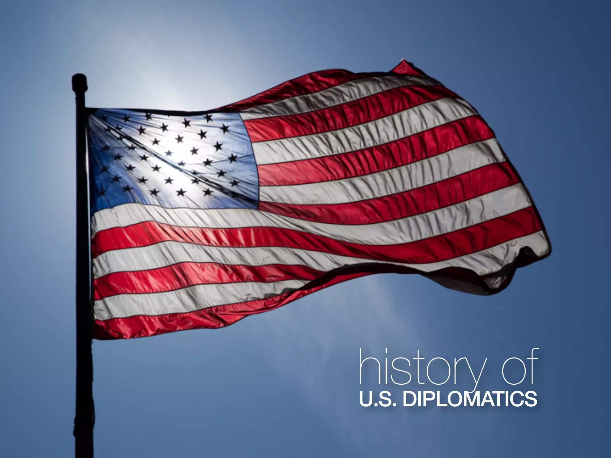 history ofU.S. DIPLOMATICS
 