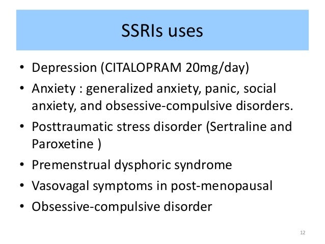 Celexa For Anxiety And Ocd