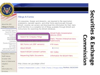 Securities & Exchange Commission 