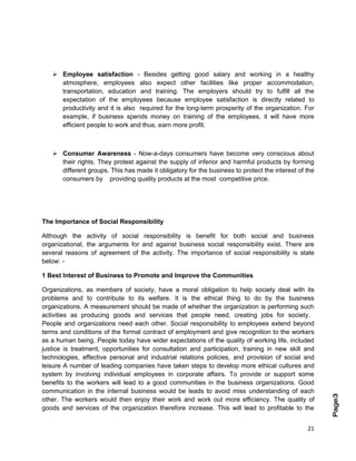 Busijness Environment