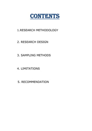 Businese research project on mobile shops