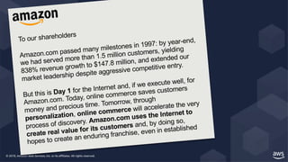 The Culture of Innovation at Amazon Driving Customer Successes Slide 4