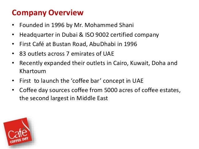 Business plan in coffee shop