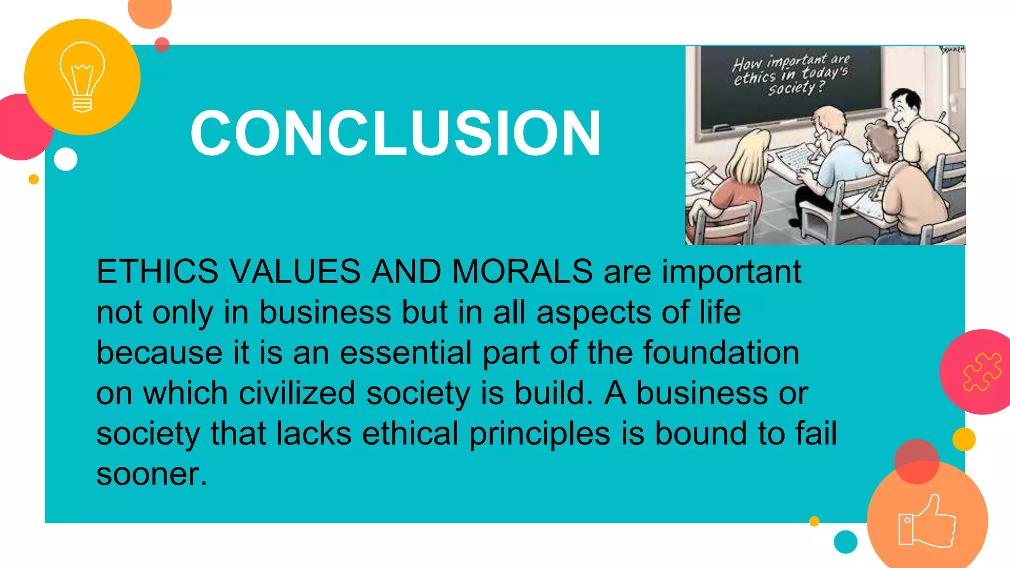 Importance Of Ethical Practices In Business Role Of Ethics; Values And Morality In Business Management | PPT