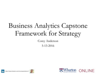 Business Analytics Capstone | PDF