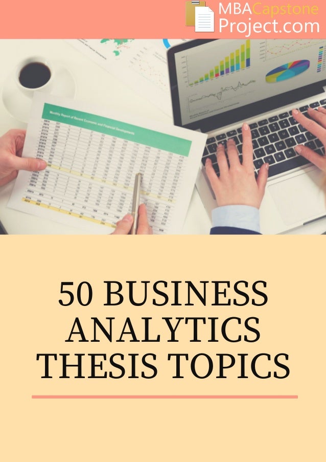 Business analytics thesis topics image