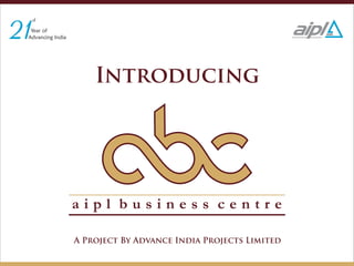 AIPL Business Center-Brochure