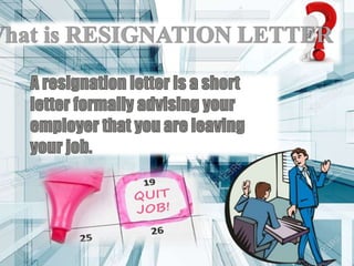 Resignation Letter
