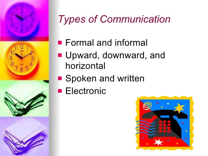 Write a note on types of electronic communications