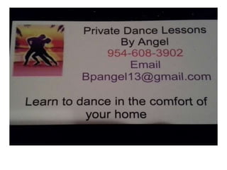 Business dance-card