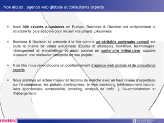 Business& Decision - PARIS DEVELOPPEMENT
