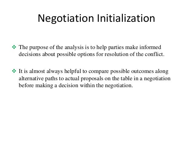 negotiation analysis case study