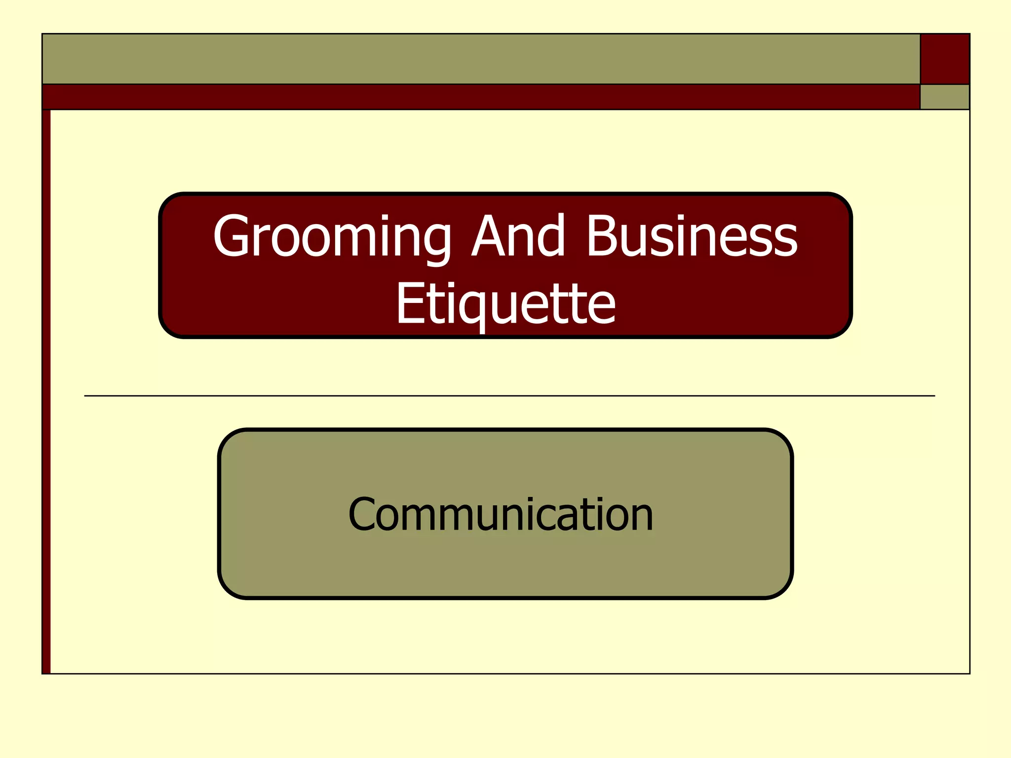 Business-Etiquette-Sample.ppt | Women\'s Outerwear | Women\'s Clothing