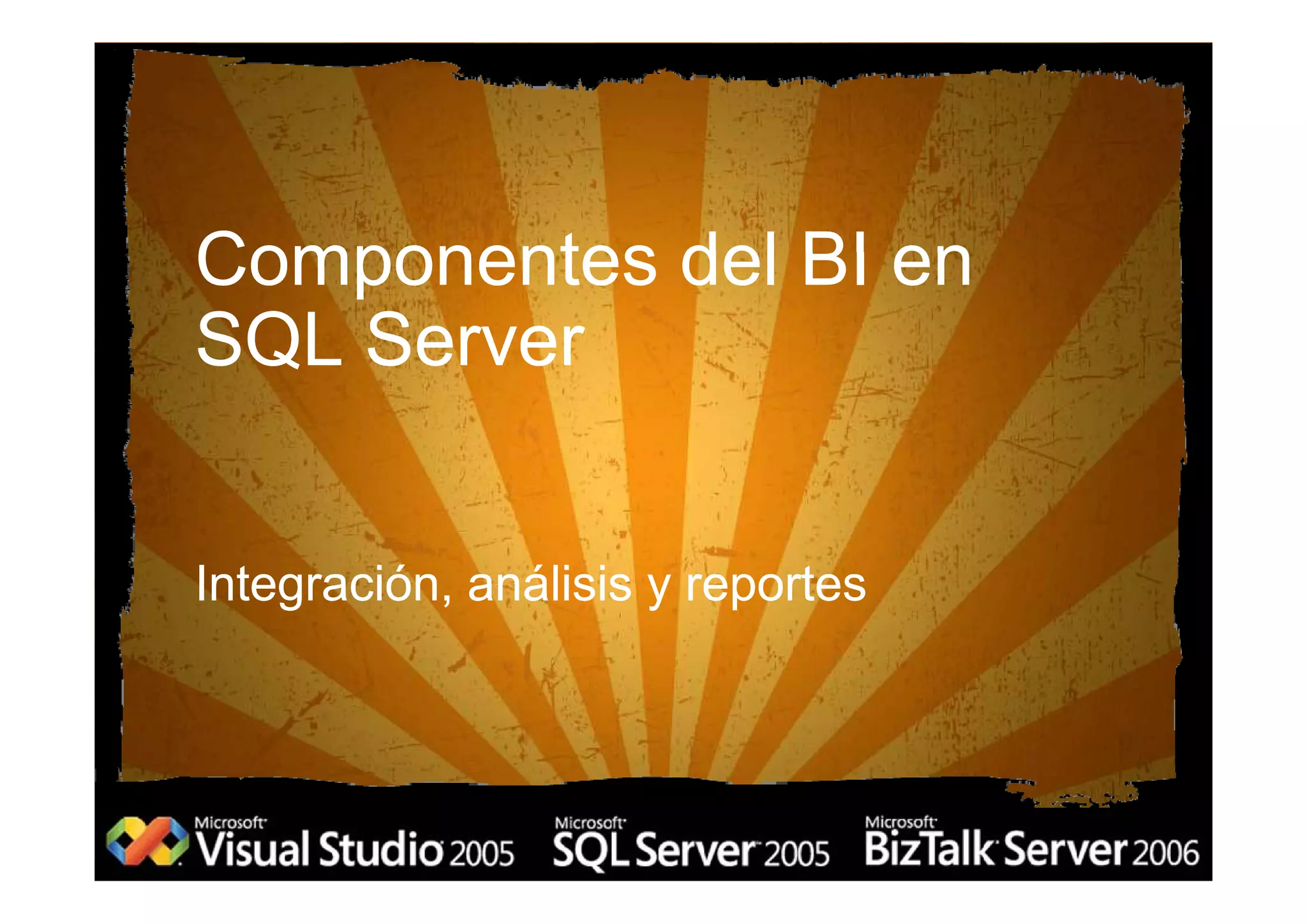 Inteligencia de Negocios en MS Sql Server