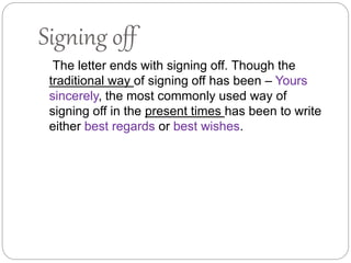 Business letter-ppt | PPTX