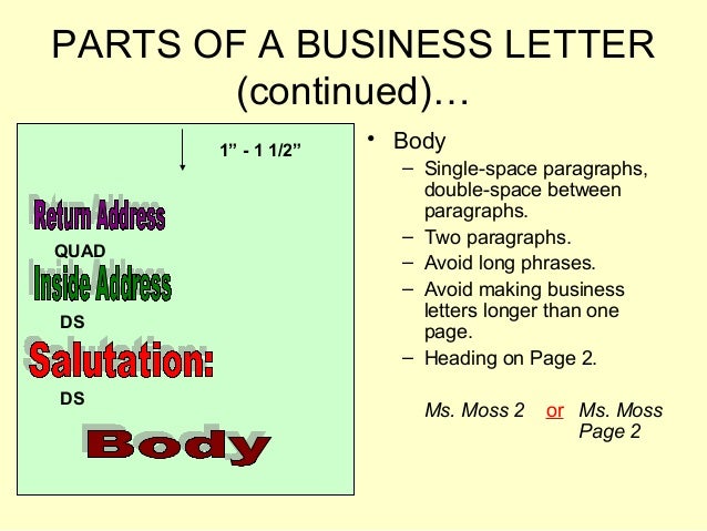 Business letters power point presentation 3 Business letters power point presentation 3
