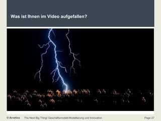 Was ist Ihnen im Video aufgefallen? 