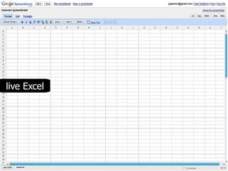live Excel 