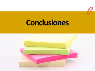 Conclusiones
 