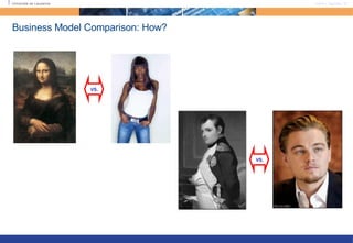 Business Model Comparison: How? vs. vs. 