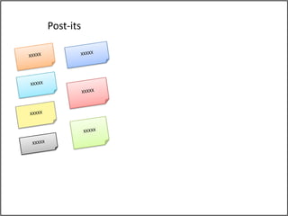 Post-its
 