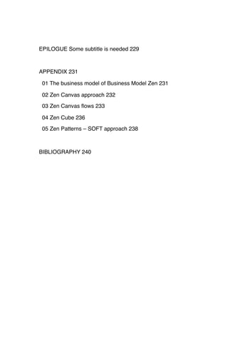 Zen Model.pdf Business Model Zen - Sample Book | PDF