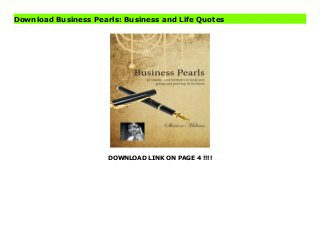 DOWNLOAD LINK ON PAGE 4 !!!!
Download Business Pearls: Business and Life Quotes
Download PDF Business Pearls: Business and Life Quotes Online, Download PDF Business Pearls: Business and Life Quotes, Full PDF Business Pearls: Business and Life Quotes, All Ebook Business Pearls: Business and Life Quotes, PDF and EPUB Business Pearls: Business and Life Quotes, PDF ePub Mobi Business Pearls: Business and Life Quotes, Downloading PDF Business Pearls: Business and Life Quotes, Book PDF Business Pearls: Business and Life Quotes, Read online Business Pearls: Business and Life Quotes, Business Pearls: Business and Life Quotes pdf, pdf Business Pearls: Business and Life Quotes, epub Business Pearls: Business and Life Quotes, the book Business Pearls: Business and Life Quotes, ebook Business Pearls: Business and Life Quotes, Business Pearls: Business and Life Quotes E-Books, Online Business Pearls: Business and Life Quotes Book, Business Pearls: Business and Life Quotes Online Download Best Book Online Business Pearls: Business and Life Quotes, Read Online Business Pearls: Business and Life Quotes Book, Download Online Business Pearls: Business and Life Quotes E-Books, Read Business Pearls: Business and Life Quotes Online, Read Best Book Business Pearls: Business and Life Quotes Online, Pdf Books Business Pearls: Business and Life Quotes, Download Business Pearls: Business and Life Quotes Books Online, Download Business Pearls: Business and Life Quotes Full Collection, Download Business Pearls: Business and Life Quotes Book, Read Business Pearls: Business and Life Quotes Ebook, Business Pearls: Business and Life Quotes PDF Read online, Business Pearls: Business and Life Quotes Ebooks, Business Pearls: Business and Life Quotes pdf Download online, Business Pearls: Business and Life Quotes Best Book, Business Pearls: Business and Life Quotes Popular, Business Pearls: Business and Life Quotes Download, Business Pearls: Business and Life Quotes Full PDF, Business Pearls: Business and Life Quotes PDF Online, Business Pearls: Business and Life Quotes
Books Online, Business Pearls: Business and Life Quotes Ebook, Business Pearls: Business and Life Quotes Book, Business Pearls: Business and Life Quotes Full Popular PDF, PDF Business Pearls: Business and Life Quotes Download Book PDF Business Pearls: Business and Life Quotes, Read online PDF Business Pearls: Business and Life Quotes, PDF Business Pearls: Business and Life Quotes Popular, PDF Business Pearls: Business and Life Quotes Ebook, Best Book Business Pearls: Business and Life Quotes, PDF Business Pearls: Business and Life Quotes Collection, PDF Business Pearls: Business and Life Quotes Full Online, full book Business Pearls: Business and Life Quotes, online pdf Business Pearls: Business and Life Quotes, PDF Business Pearls: Business and Life Quotes Online, Business Pearls: Business and Life Quotes Online, Read Best Book Online Business Pearls: Business and Life Quotes, Read Business Pearls: Business and Life Quotes PDF files
 